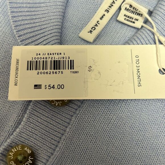 Janie and Jack 100047008 Red and Navy The Tartan Baby One-Piece 0-3 m NWT - Picture 4 of 8